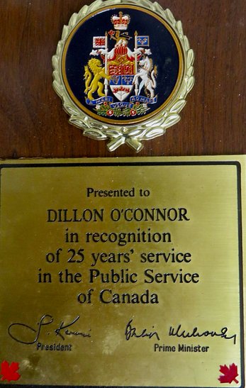 25 Years of  Public Service To Canada