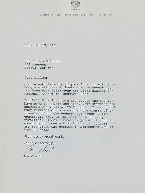 Personal Fan Letter declares Dillon's  is his favourite version  - from JOE CLARK
