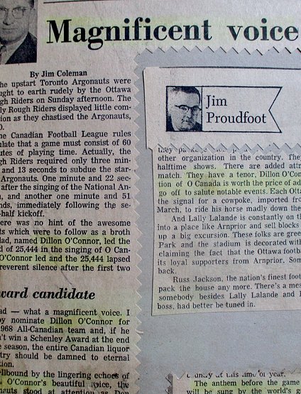 Jim Coleman column 1968
