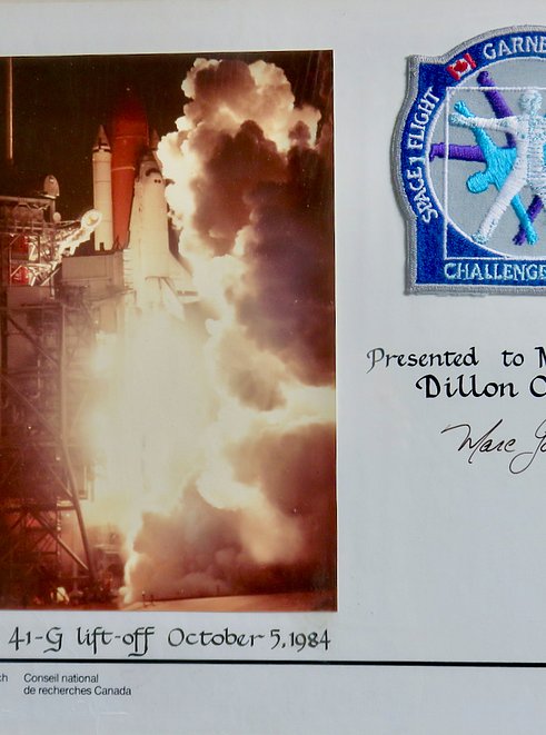Gift from Marc Garneau - Canadian Astronaut